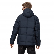 Jack Wolfskin Winter-Daunenjacke Frozen Lake (winddicht, PFC-frei, sehr warm) blau Herren